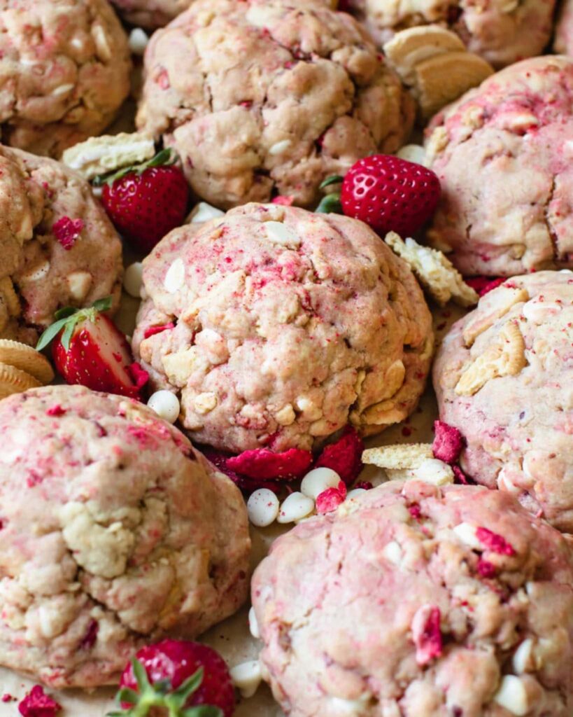 Strawberry Shortcake Cookies