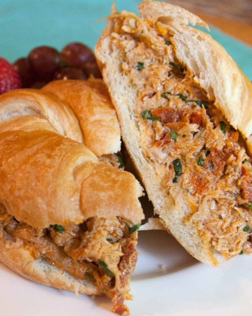 Sun-Dried Tomato and Basil Chicken Salad