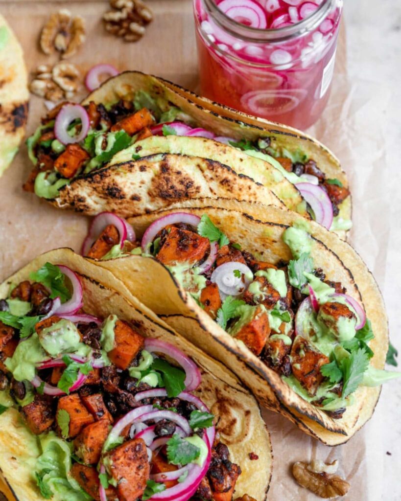 Sweet Potato & Black Bean Tacos