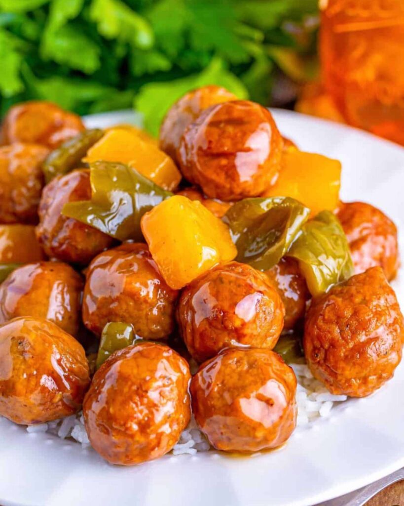 Sweet and Sour Meatballs
