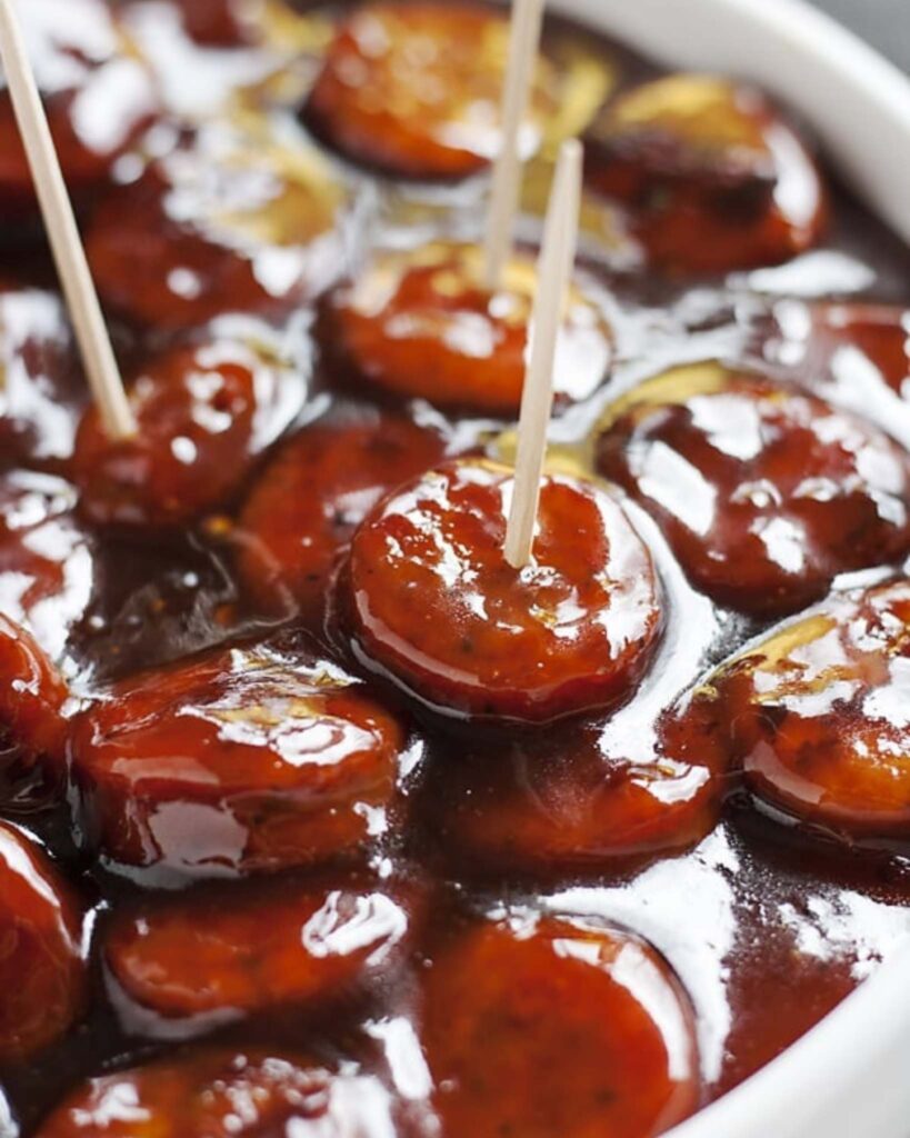 Sweet and Spicy Sausage Bites