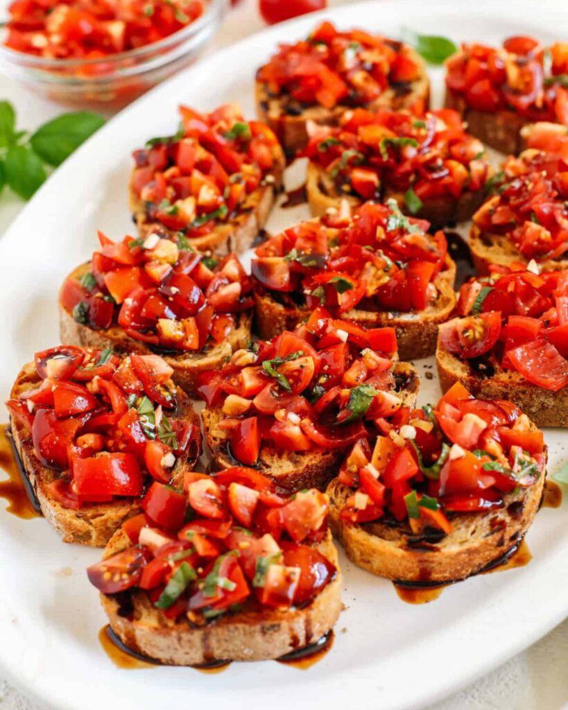 Tomato Basil Bruschetta