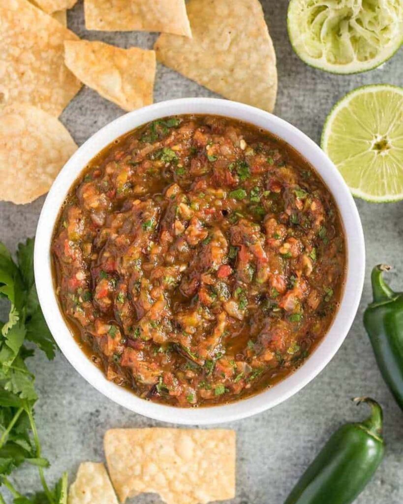 Tortilla Chips with Fire-Roasted Salsa