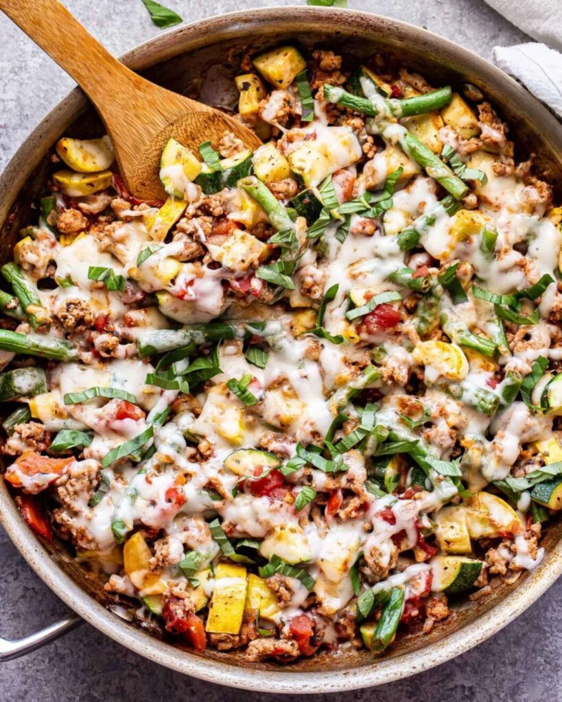 Turkey and Veggie Skillet