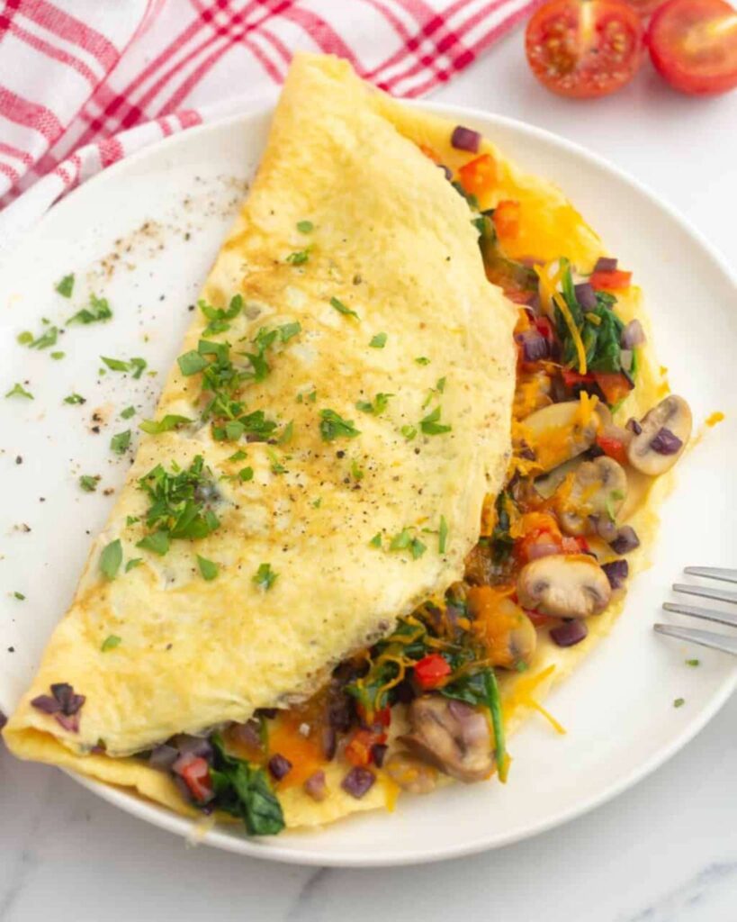 Vegetable Omelet