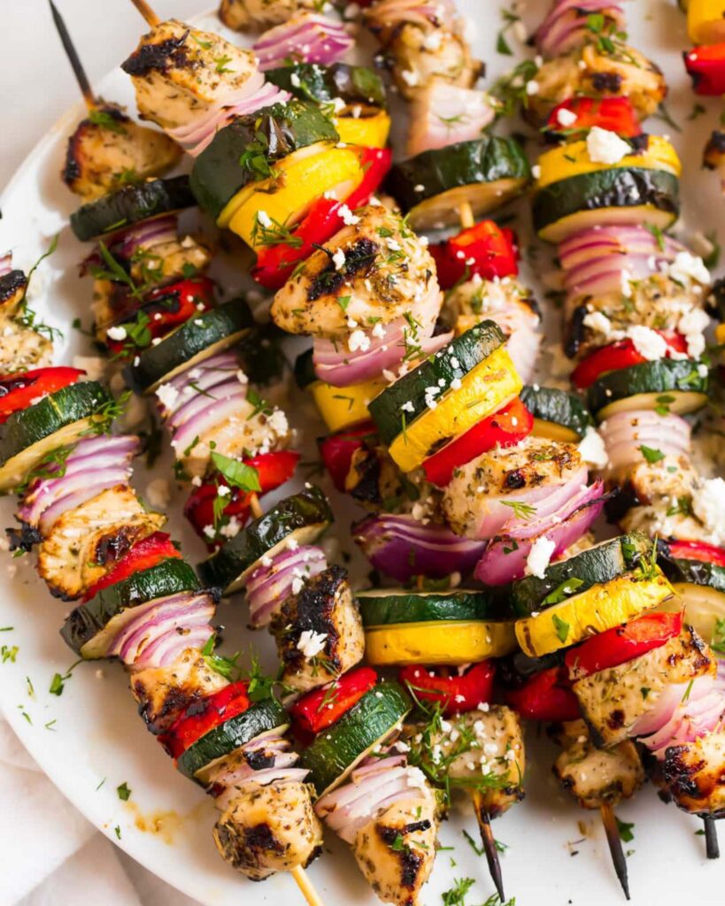 Veggie‑Packed Chicken Skewer Variations