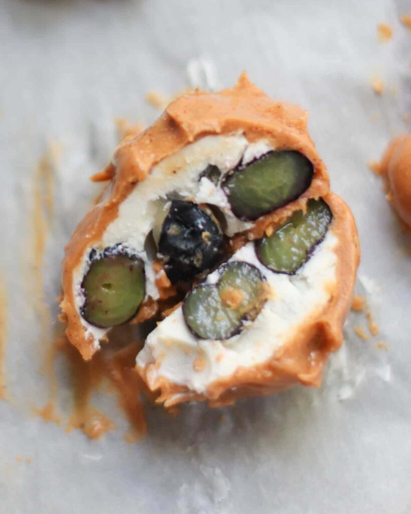 Yogurt Dipped Frozen Fruits