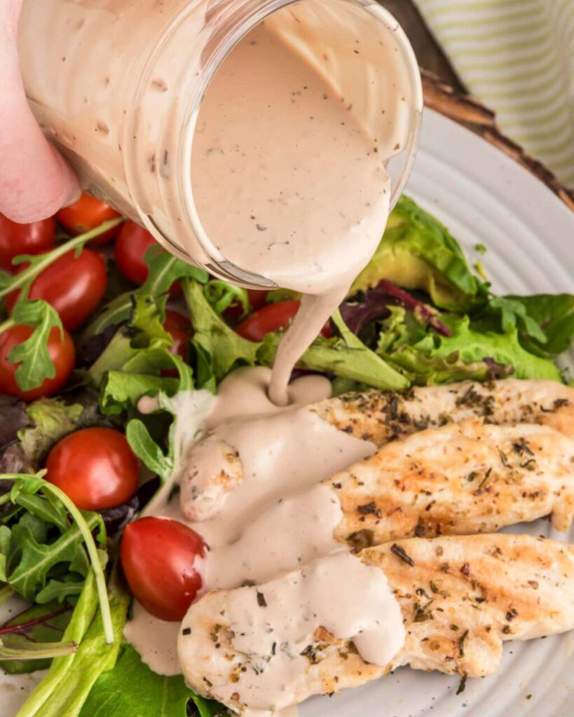Zesty Italian Vinaigrette Chicken Salad