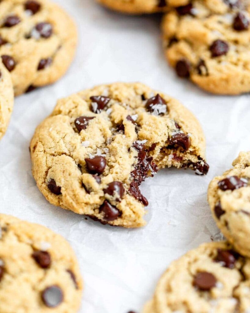 Almond Flour Chocolate Chip Cookies