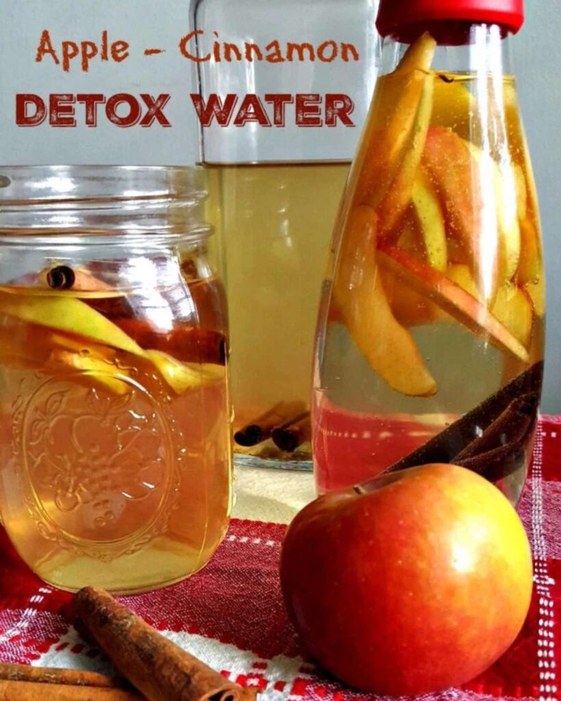 Apple and Cinnamon Detox Water