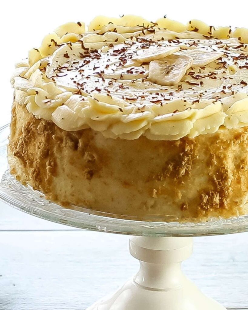 Banana Caramel Cake