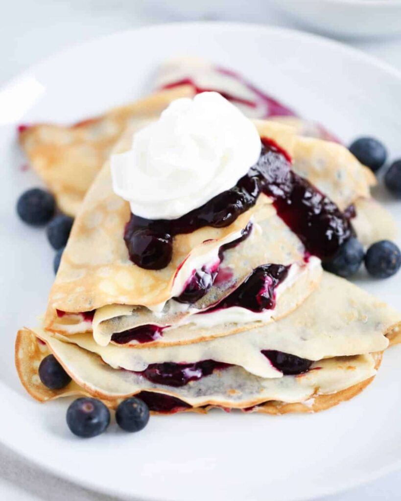 Berry Breakfast Crepes