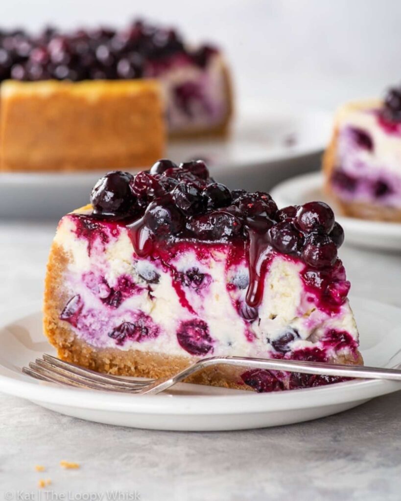 Blueberry Cheesecake Cake