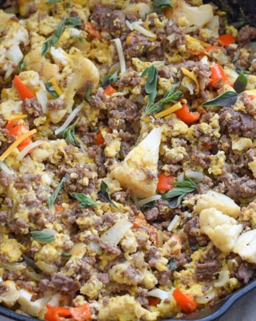 Breakfast for Dinner Scramble