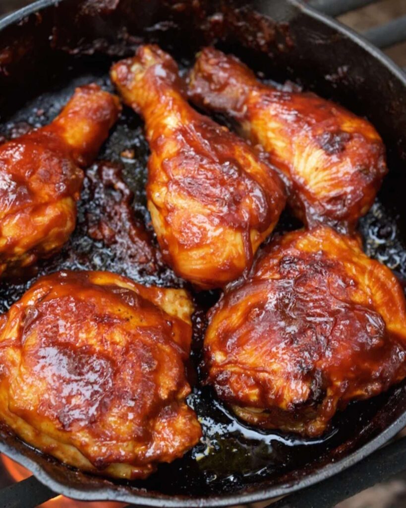 Campfire BBQ Chicken