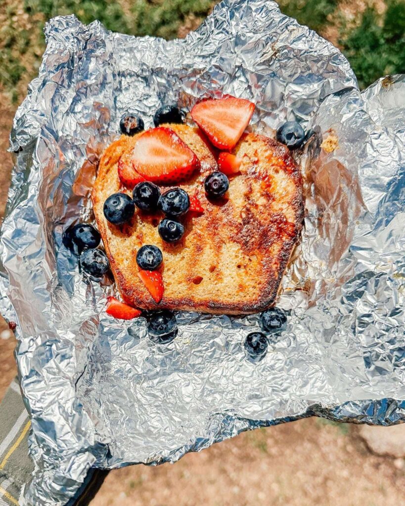 Campfire French Toast
