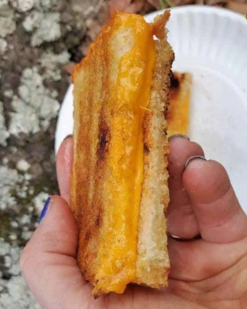 Campfire Grilled Cheese Sandwiches