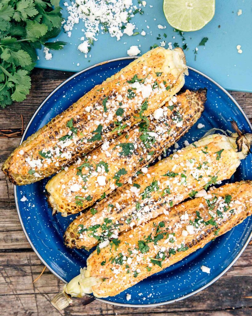 Campfire Grilled Corn
