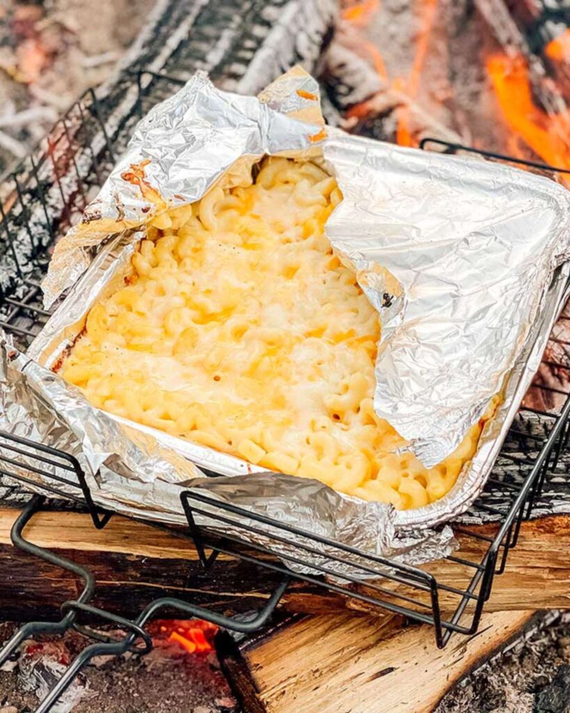 Campfire Mac and Cheese