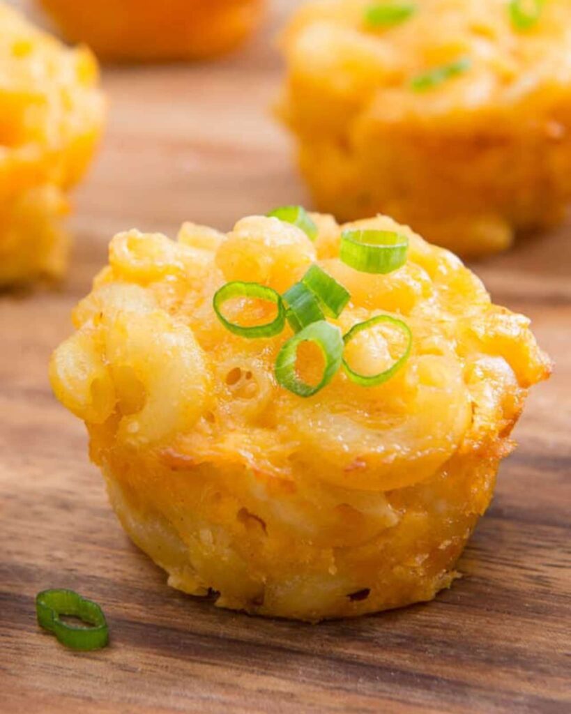 Campfire Mac and Cheese Cups