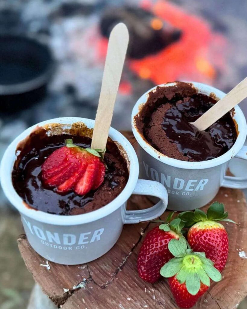 Campfire Mug Cake