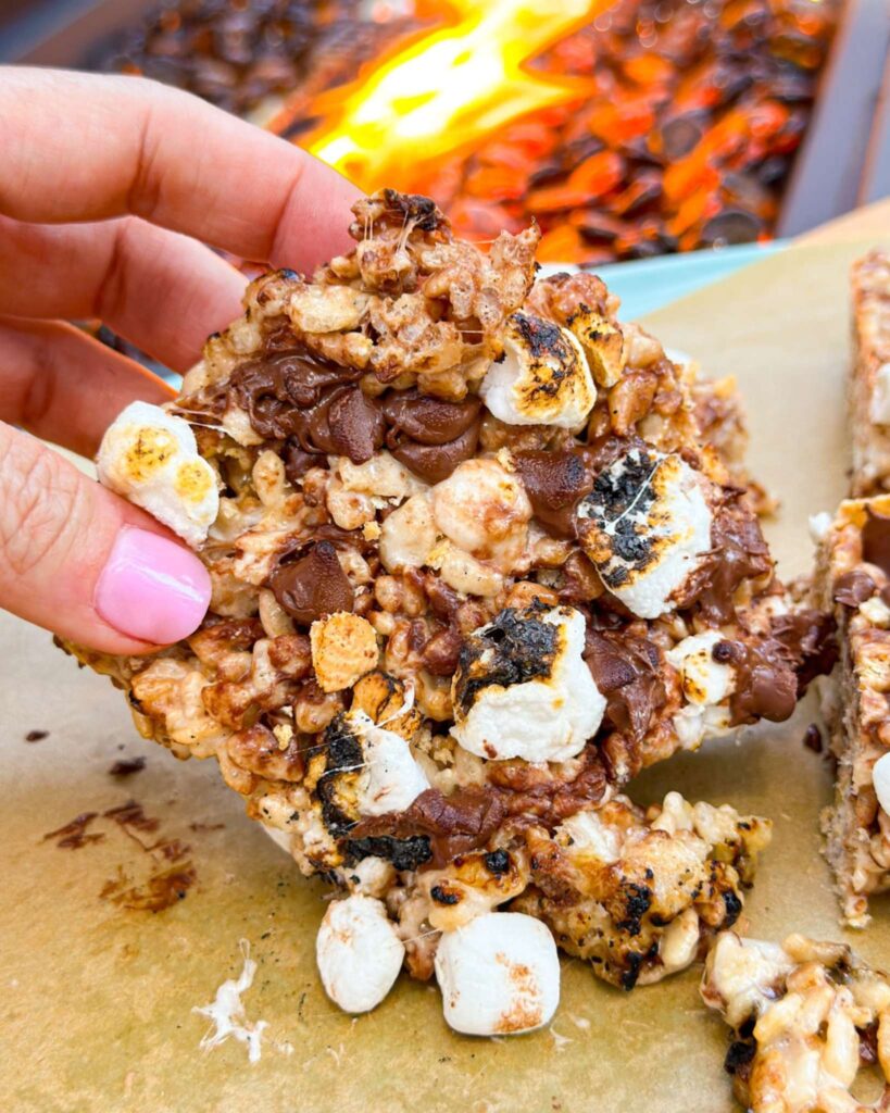 Campfire Rice Krispies Treats