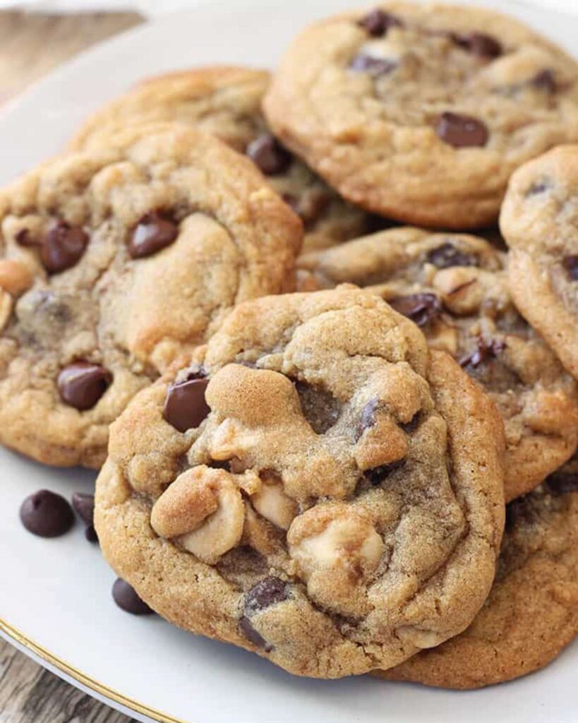 Caramel Chocolate Chip Cookies