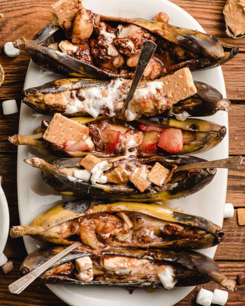 Chocolate Banana Boats