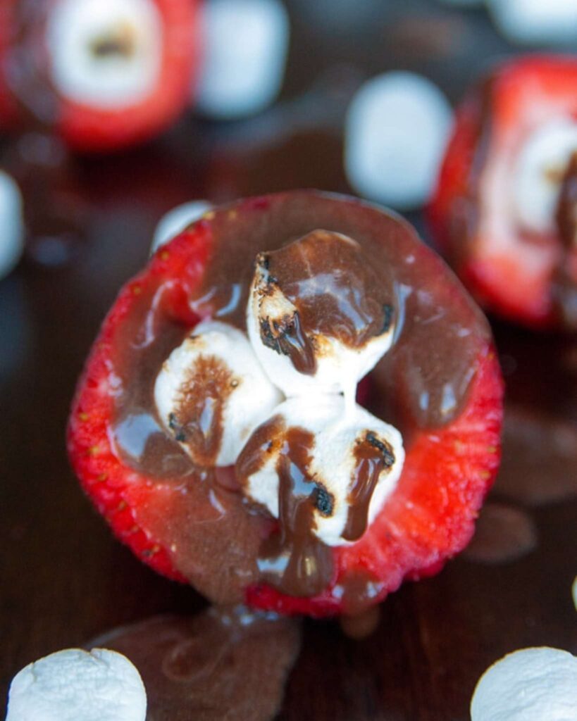 Chocolate Stuffed Strawberries