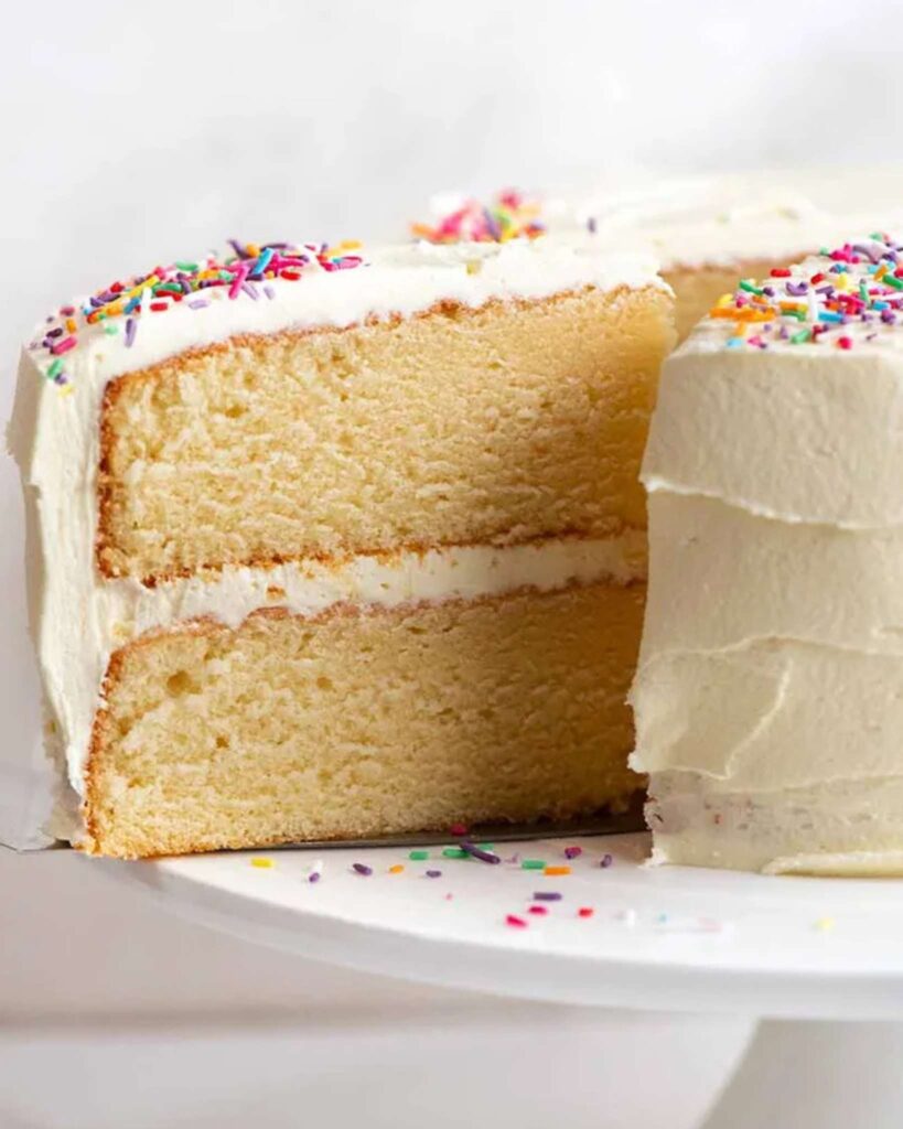 Classic Vanilla Buttercream Cake