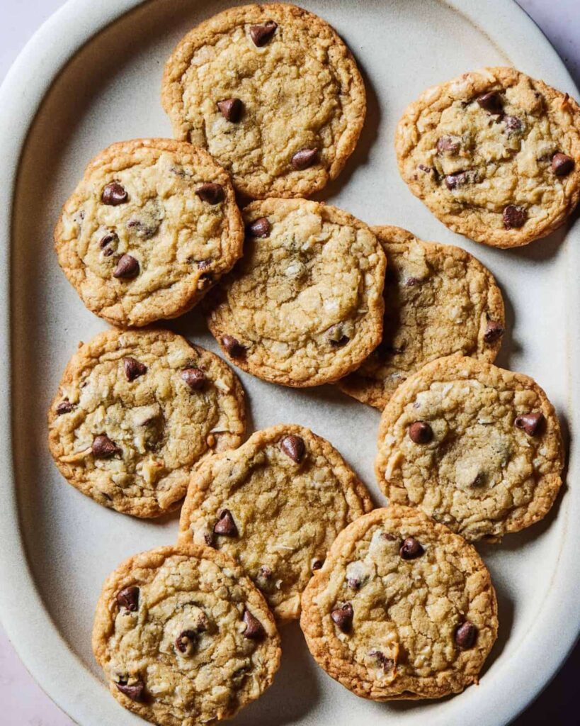 Coconut Chocolate Chip Cookies