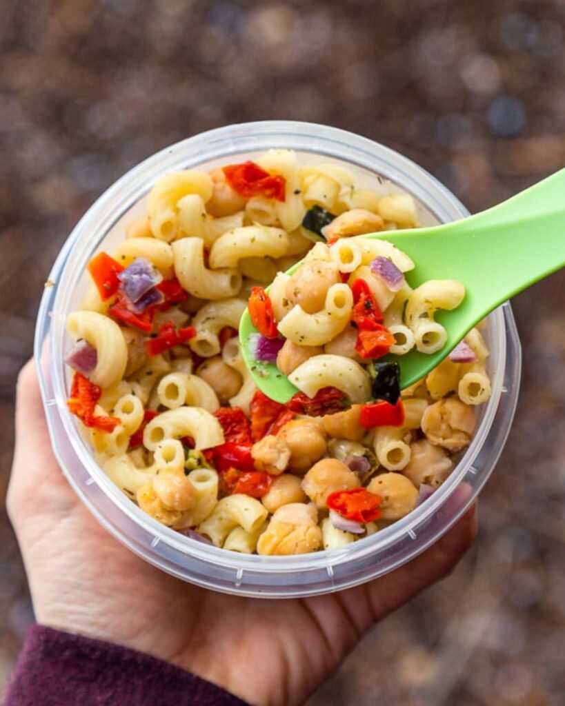 Cold Pasta Salad Cups