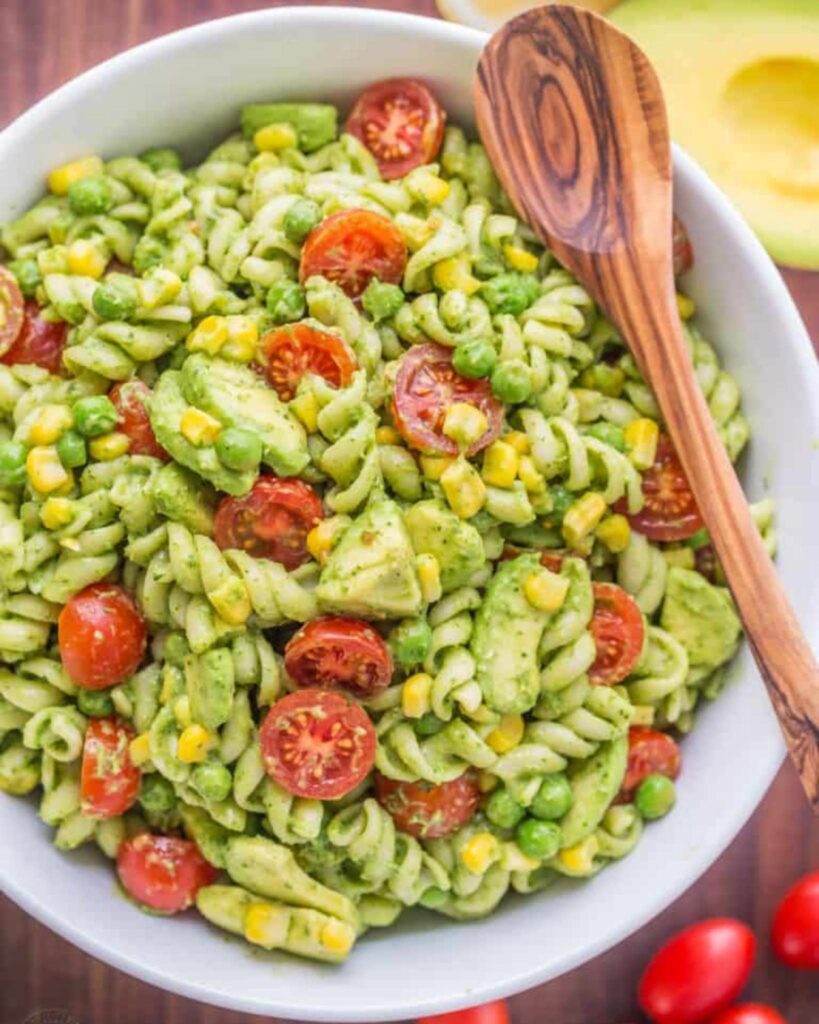 Creamy Avocado Pasta Salad