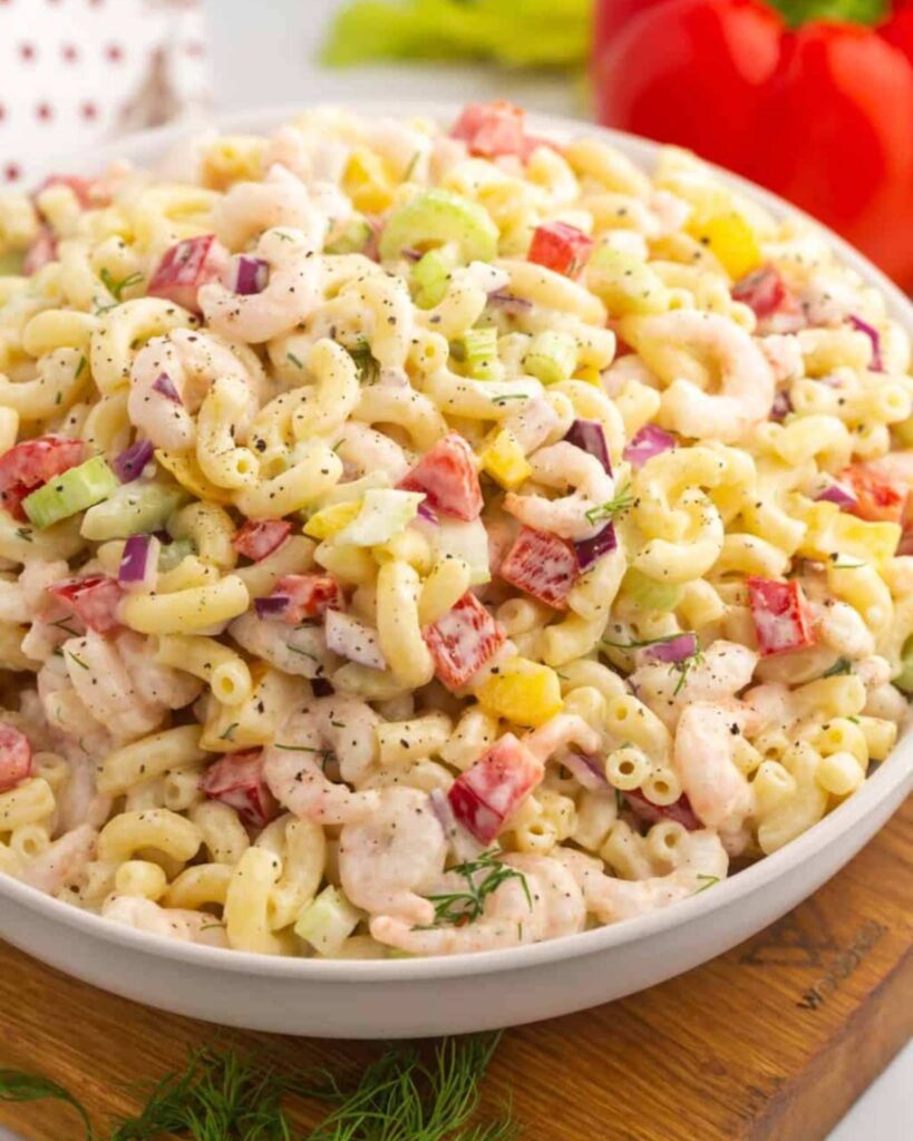 Creamy Shrimp Pasta Salad