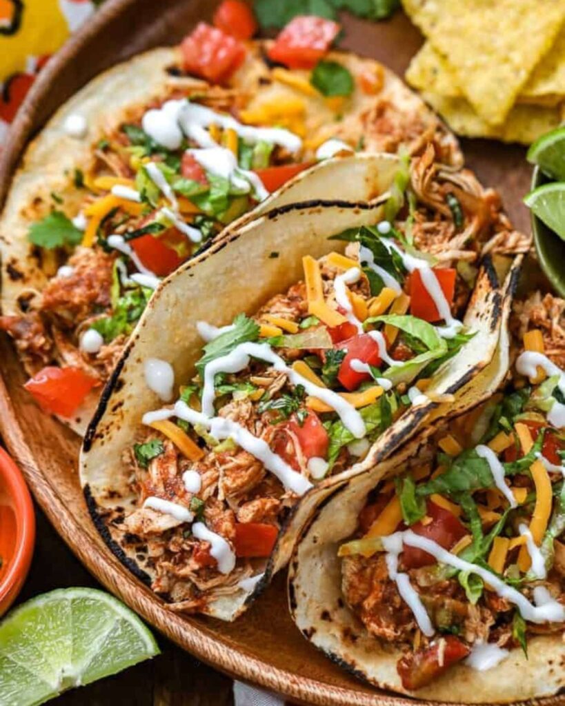 Crockpot Chicken Tacos