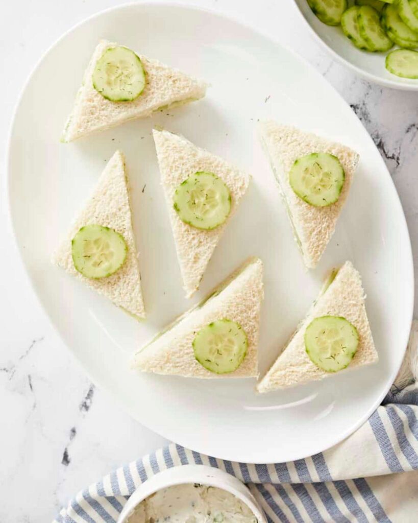 Cucumber Sandwich Bites