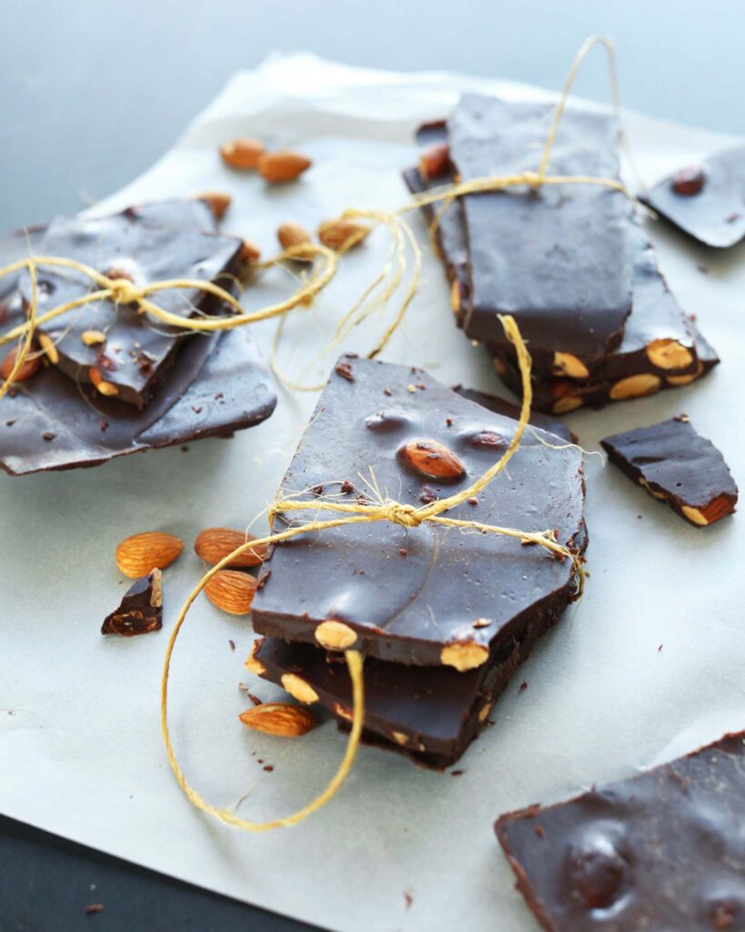 Dark Chocolate Almond Bars