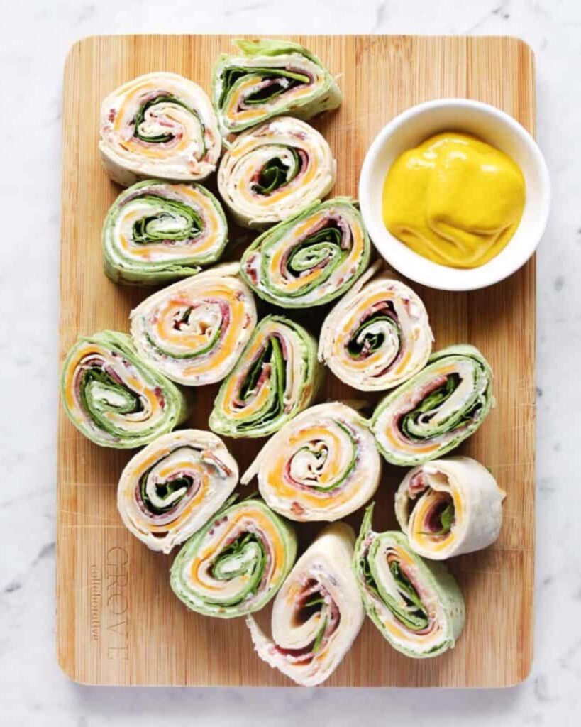 Deli Meat Pinwheels