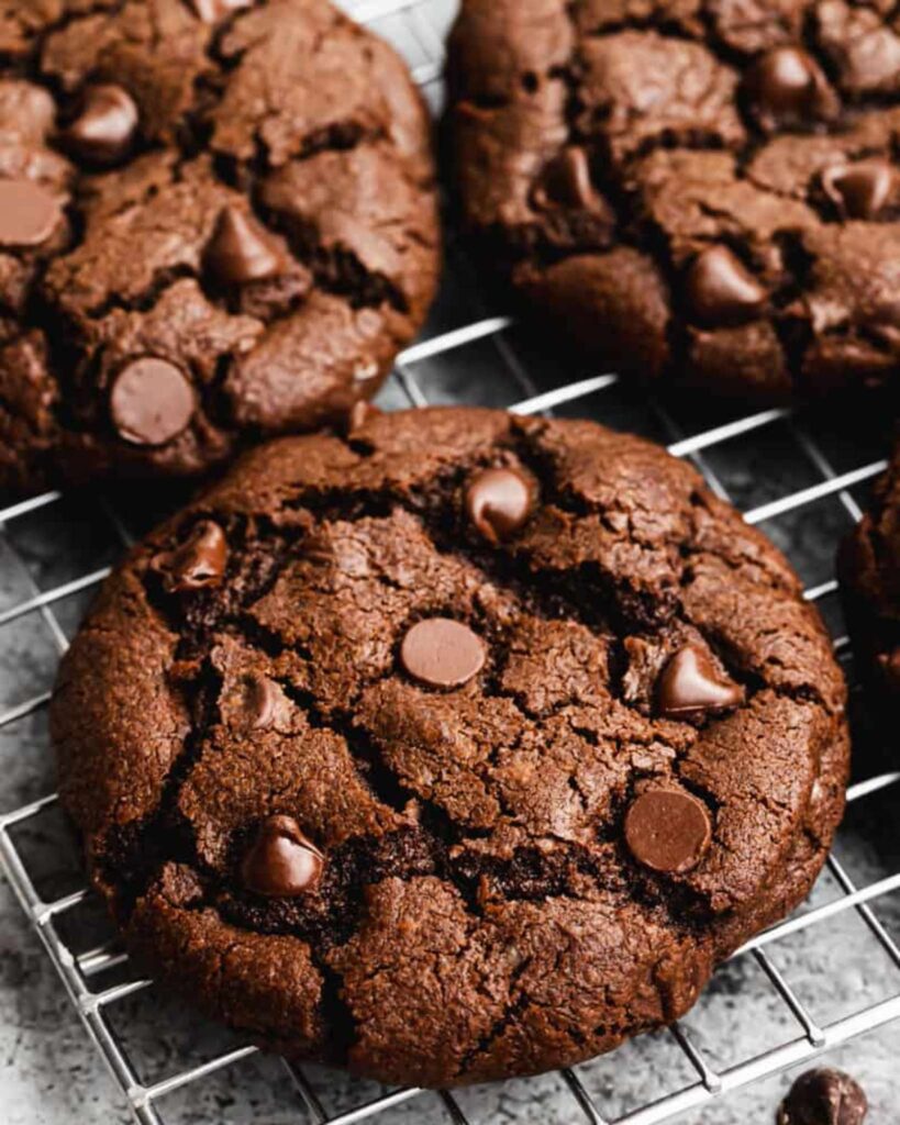 Double Chocolate Chip Cookies