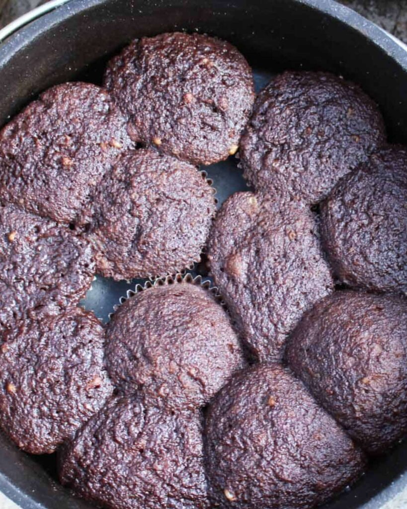 Dutch Oven Chocolate Lava Cake