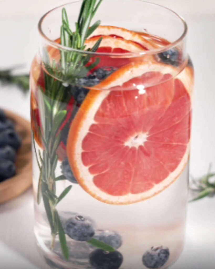 Grapefruit and Rosemary Detox Water