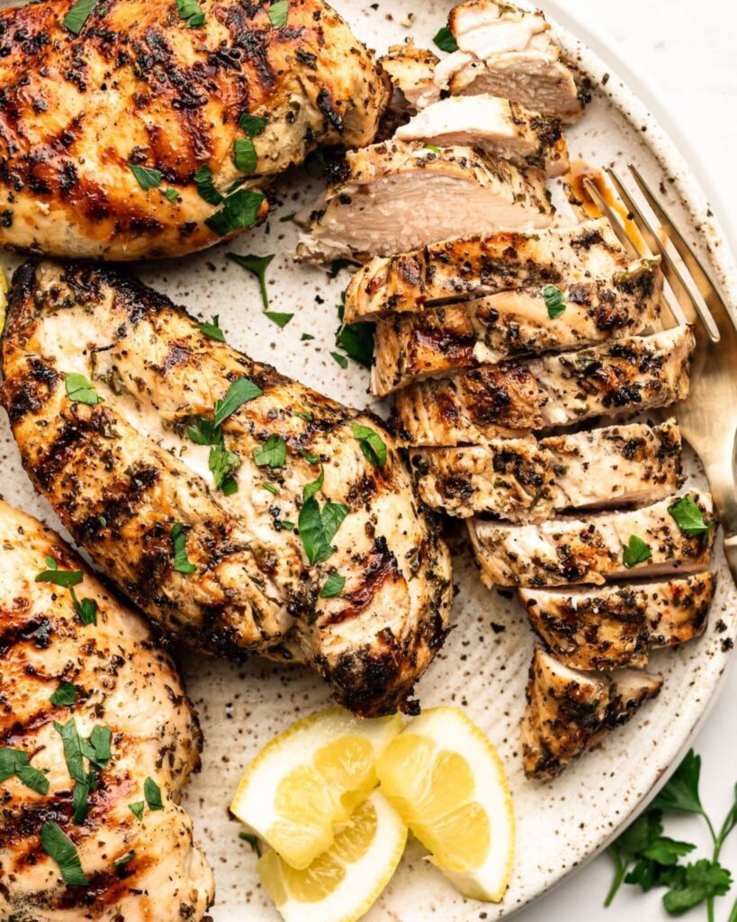 Grilled Lemon Herb Chicken