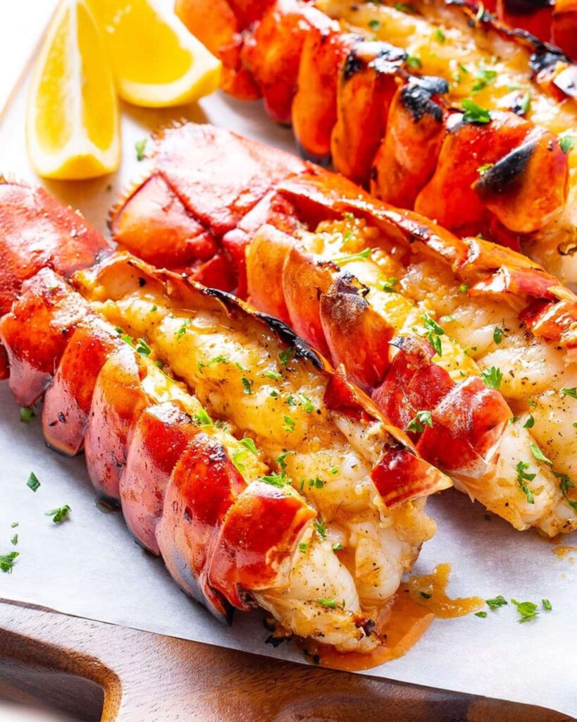 Grilled Lobster Tails