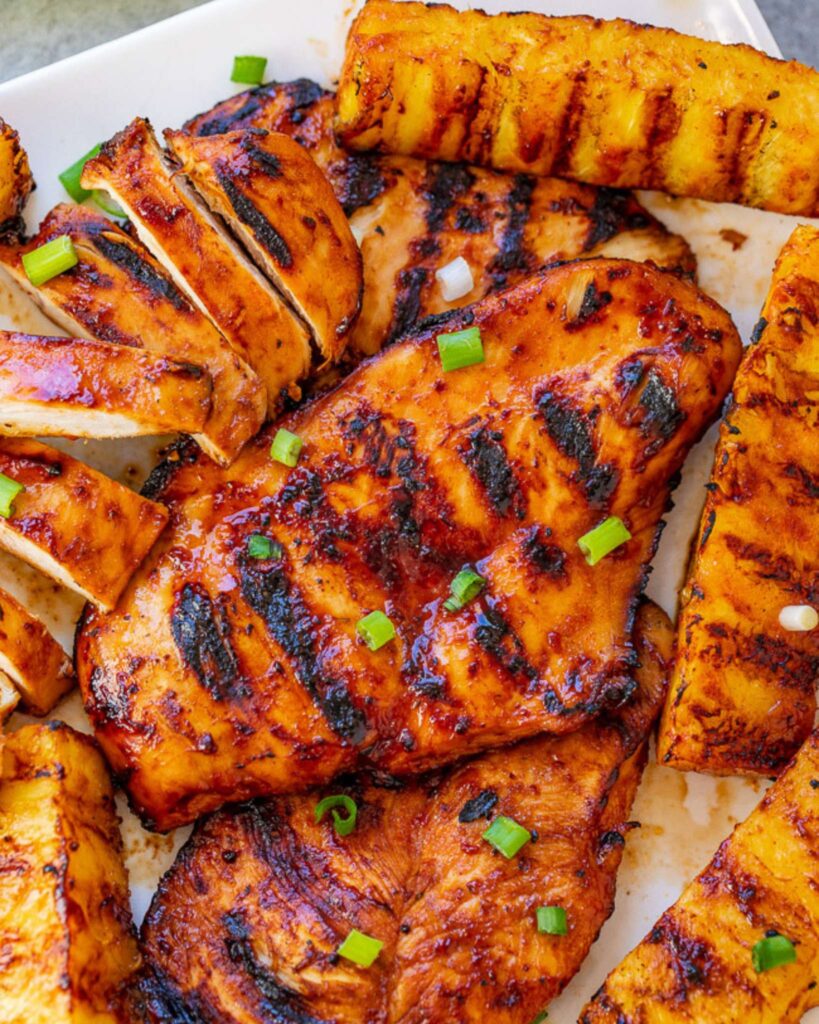 Grilled Pineapple Chicken