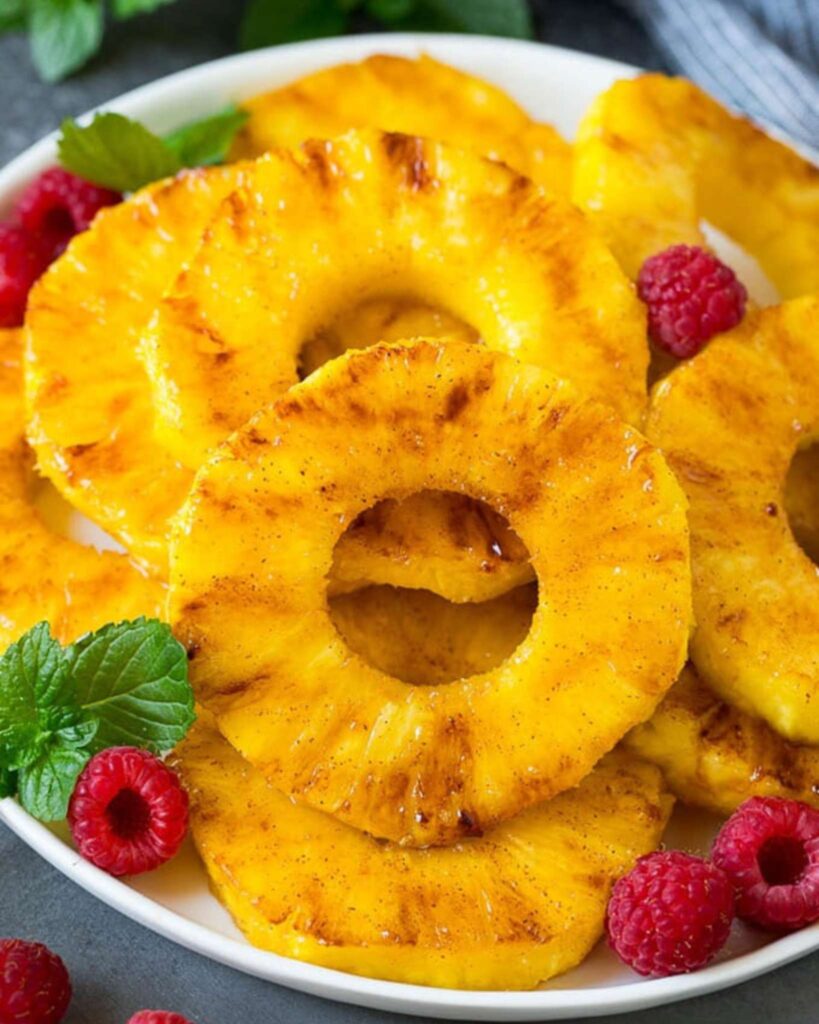 Grilled Pineapple Slices
