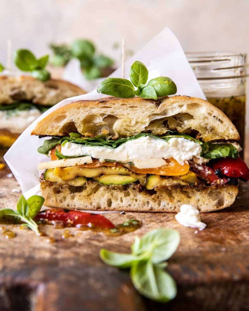 Grilled Veggie Sandwich