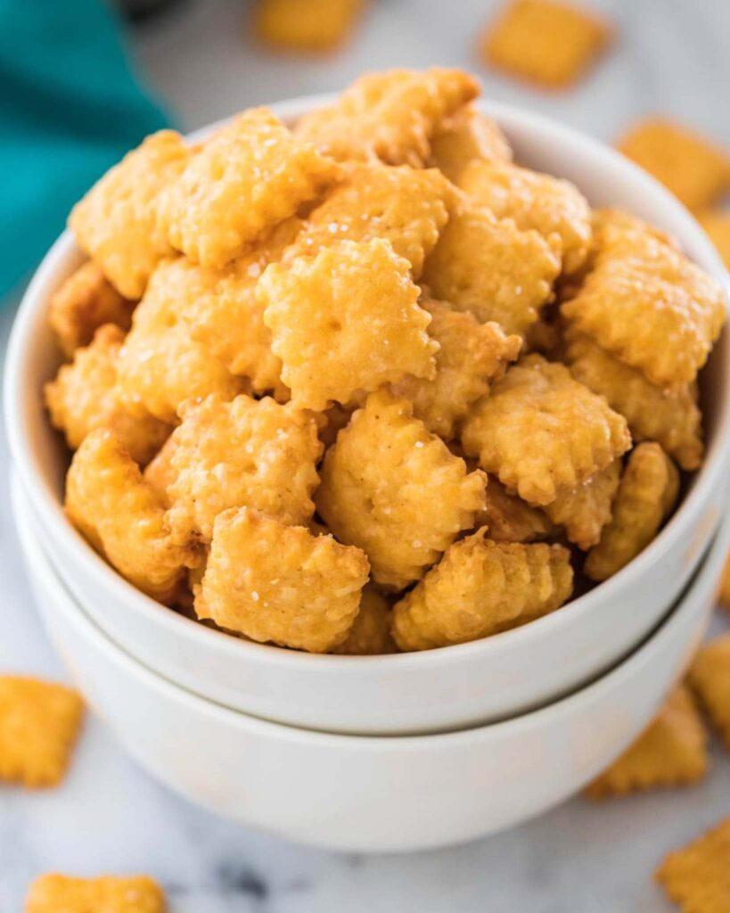 Homemade Cheese Crackers