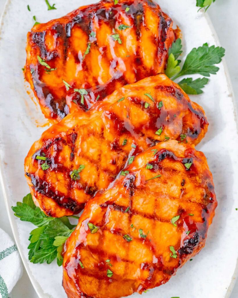 Honey Garlic Pork Chops