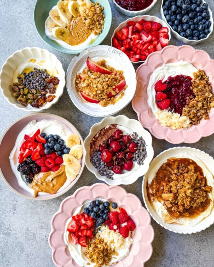 Honey Vanilla Yogurt Bowl