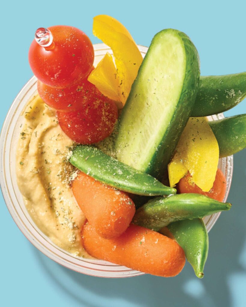 Hummus and Veggie Cups